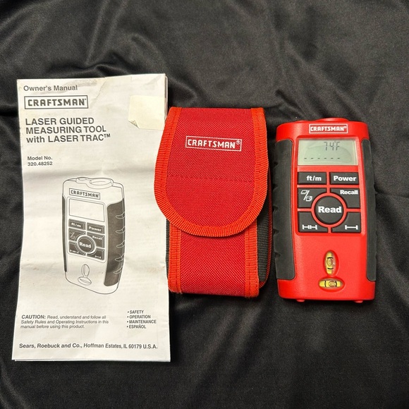 Laser guided measuring tool with laser track. - Picture 2 of 12